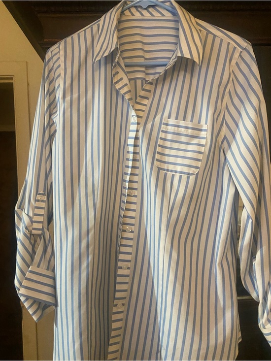 Tops - Classic Blue Stripe Shirt - Brand Unknown